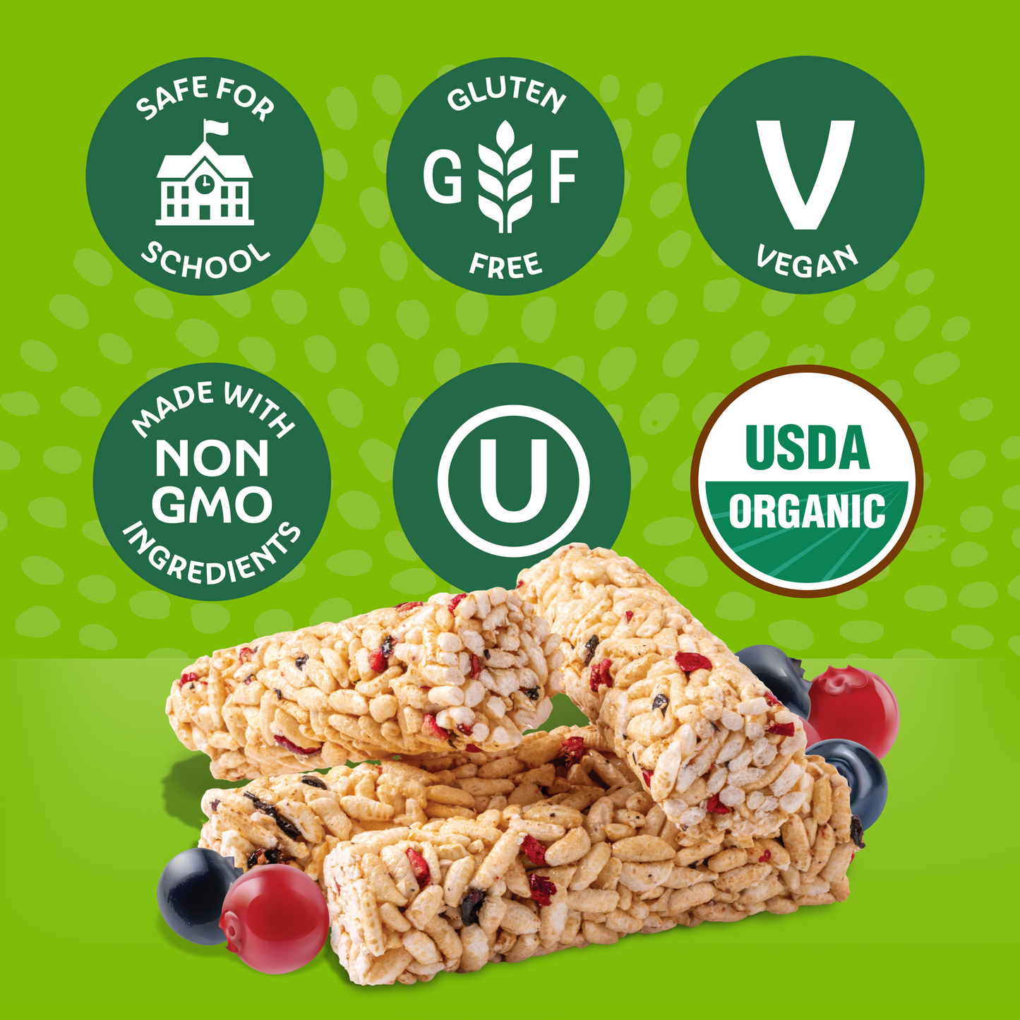 Friendly Grains Crunchy Rollers Mixed Berry