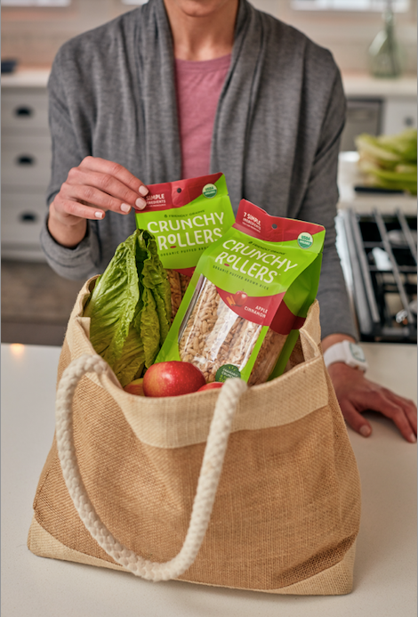 Friendly Grains Crunchy Rollers Apple Cinnamon