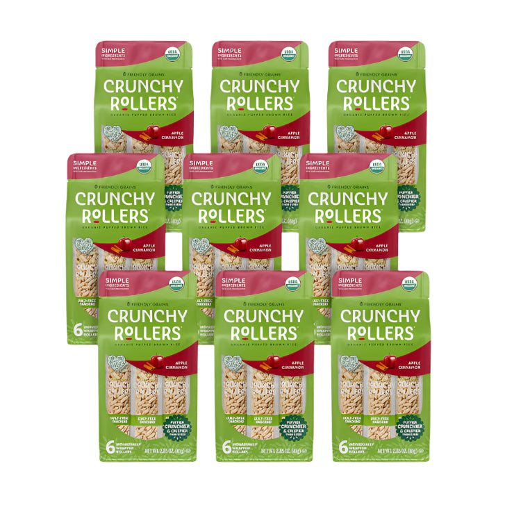 Apple Cinnamon Crunchy Rollers