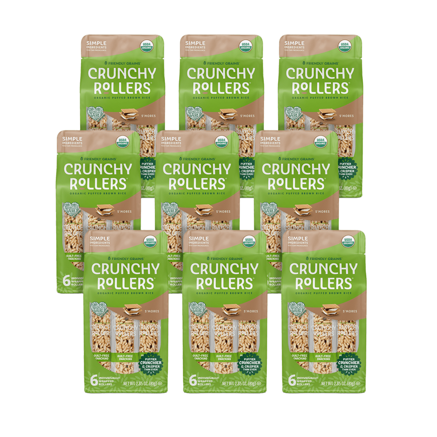 S'mores Crunchy Rollers