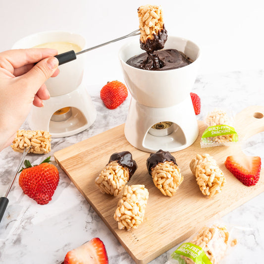 Double Delight Chocolate Fondue