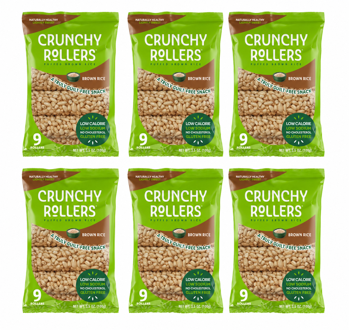 Crunchy Rollers Brown Rice