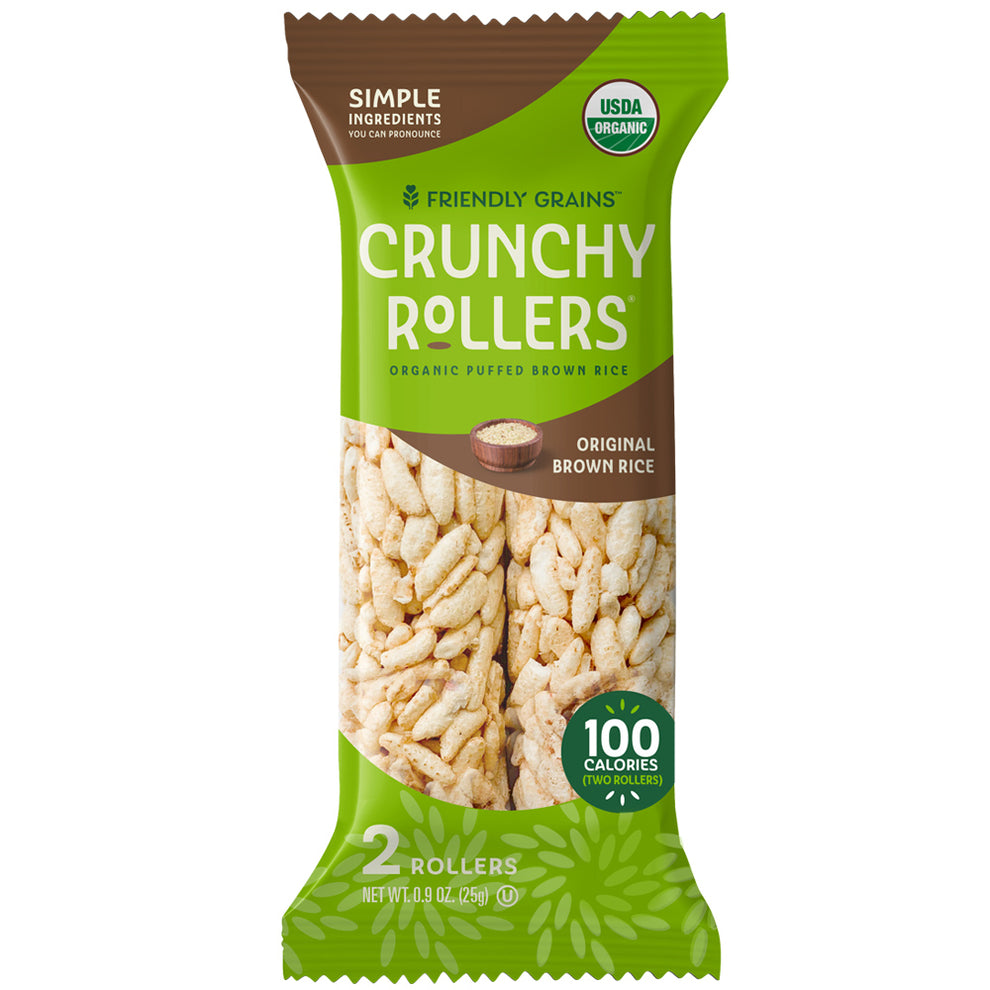 Friendly Grains Crunchy Rollers Original Brown Rice Family Size