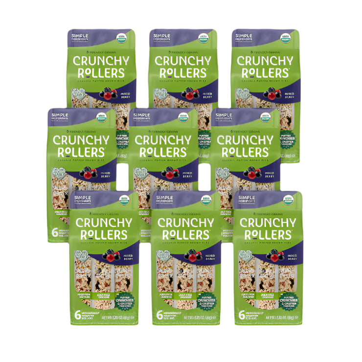Mixed Berry Crunchy Rollers