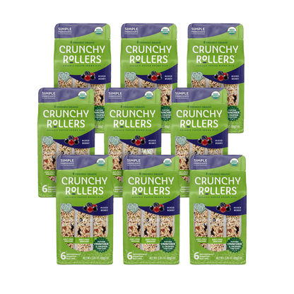 Mixed Berry Crunchy Rollers