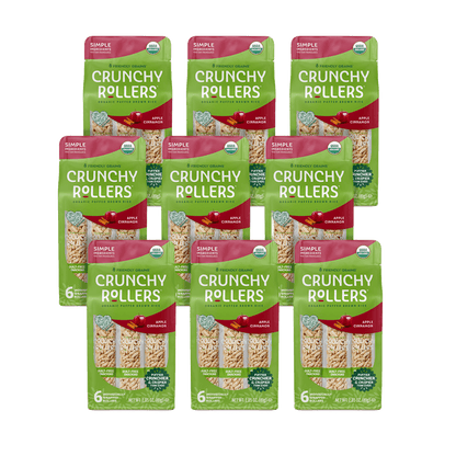 Apple Cinnamon Crunchy Rollers