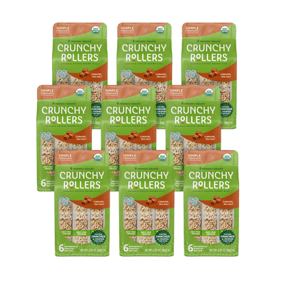 Caramel Sea Salt Crunchy Rollers