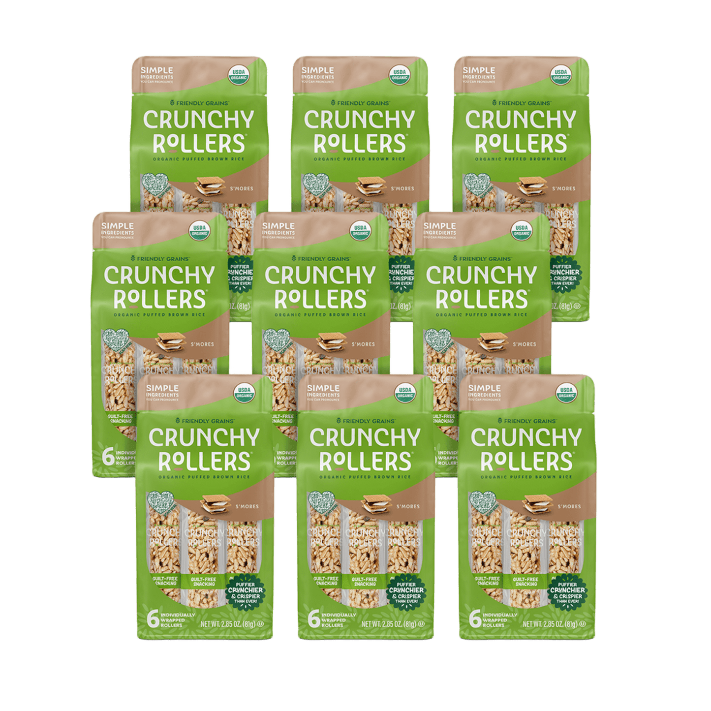 S'mores Crunchy Rollers