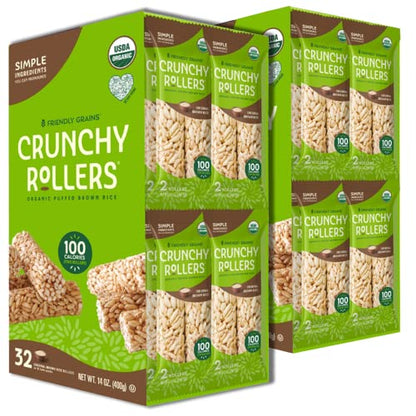 Friendly Grains Crunchy Rollers Original Brown Rice Family Size